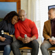 (L-R) Founder of the Me Too movement Tarana Burke, and actors Terry Crews and Kendrick Sampson speak on the HBO Me Too Panel at Sundance 2019 at Tupelo on January 26, 2019 in Park City, Utah.
